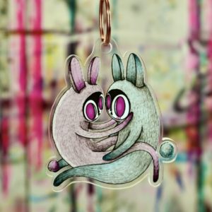 Love Bunnies Llavero
