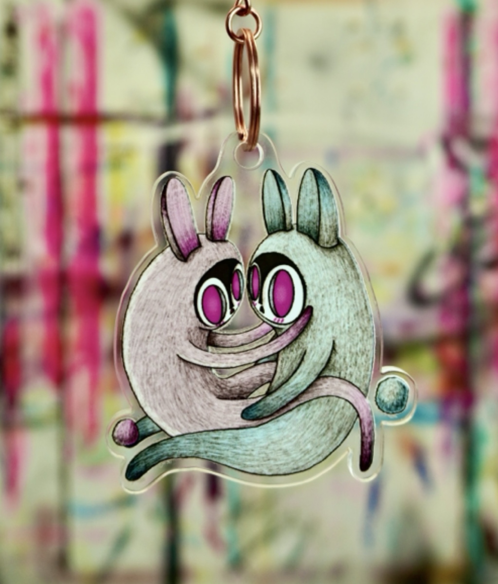 Love Bunnies Llavero