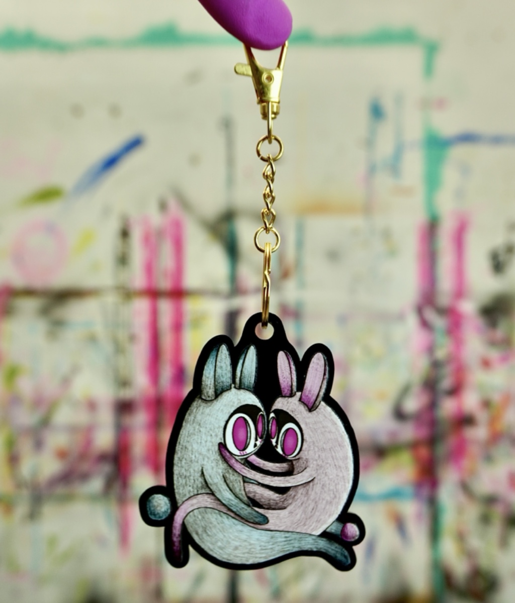 Love Bunnies Llavero