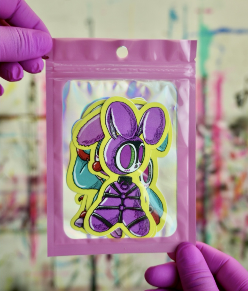 Kinky Bunnies (set de stickers)