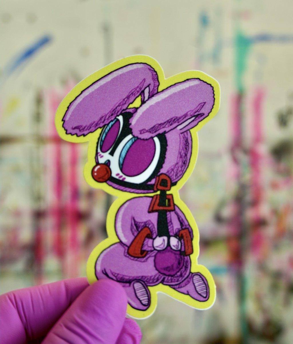 Kinky Bunnies (set de stickers)