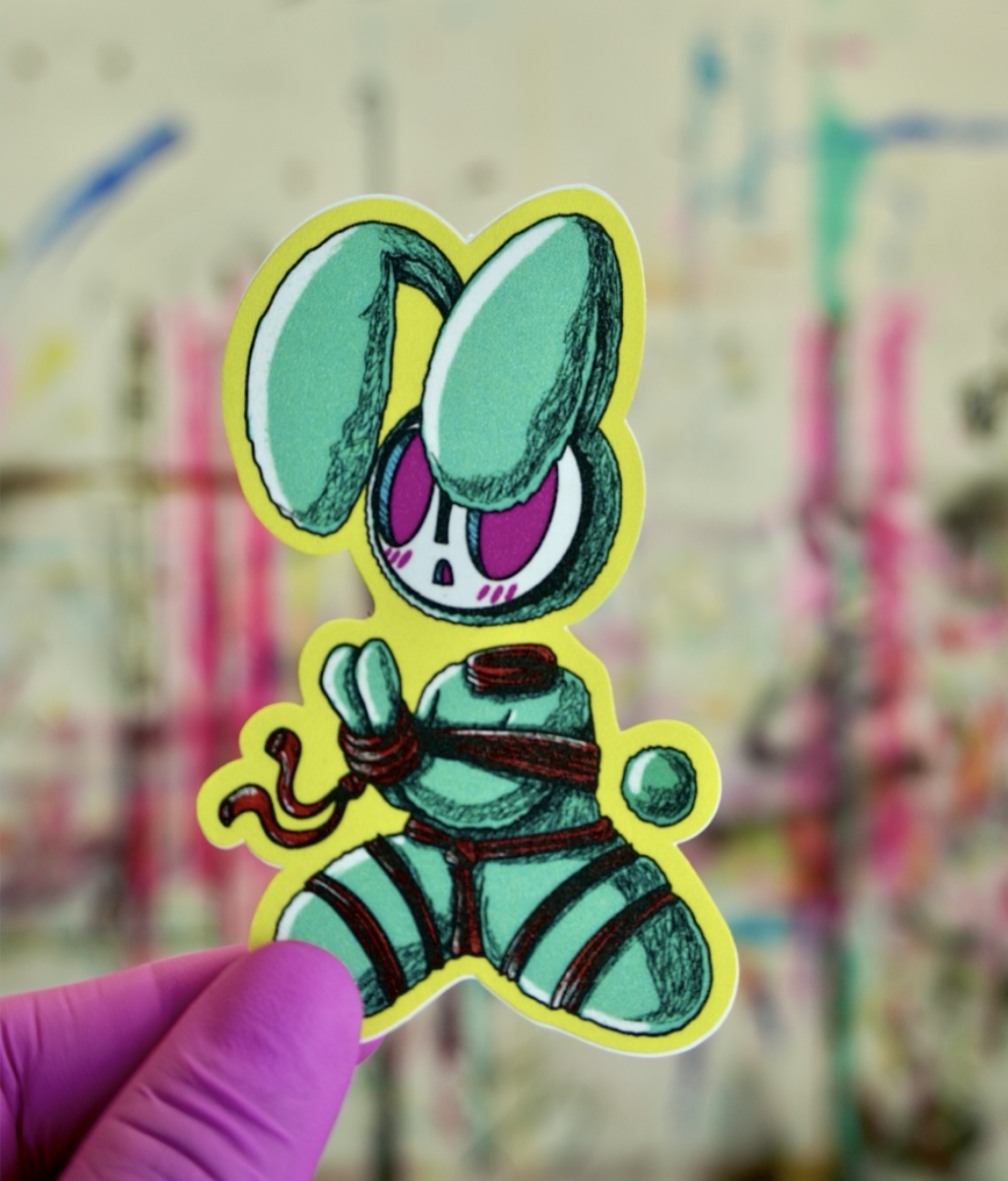 Kinky Bunnies (set de stickers)